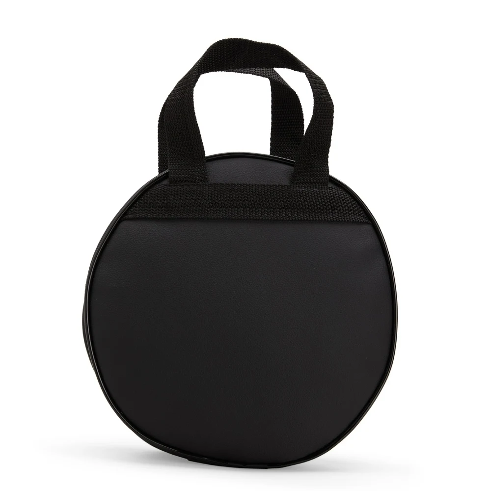 Porta-Pratos Couro Sintético, cor PRETO