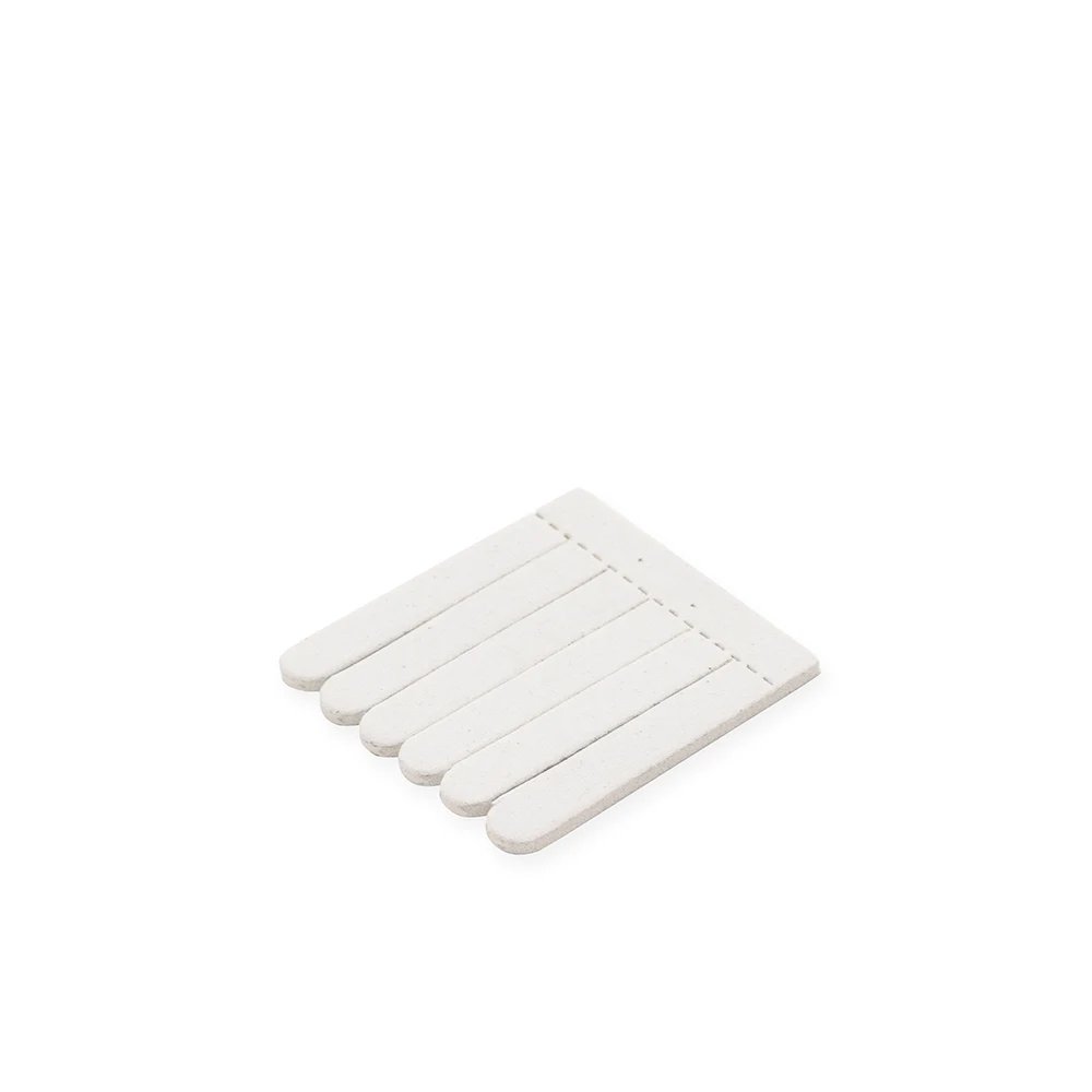 Kit Lixa de Unhas 6 Peças, cor BRANCO