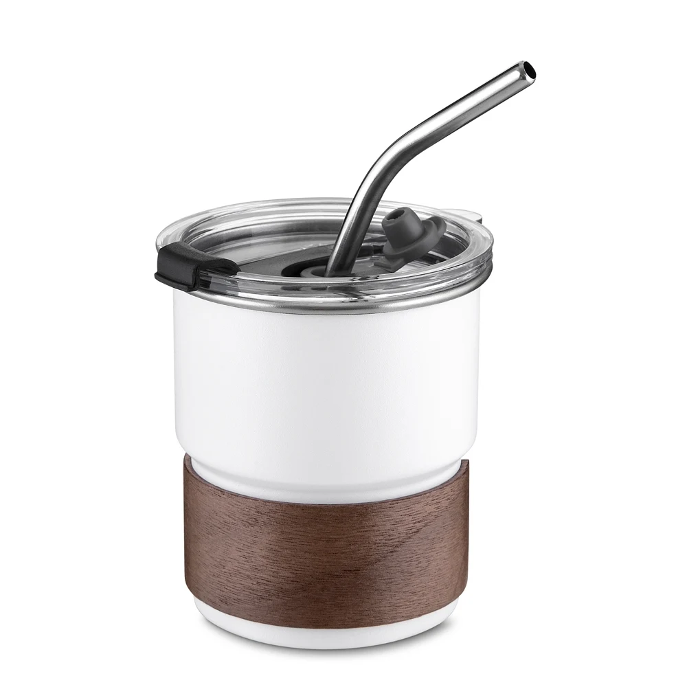 Copo Inox 250ml, cor BRANCO