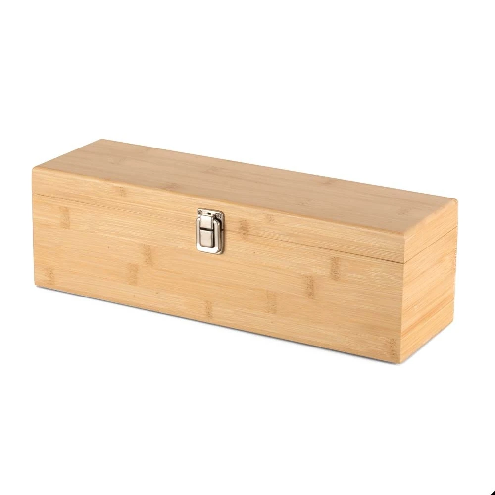 Kit Vinho Bambu 4 Peças, cor BAMBU