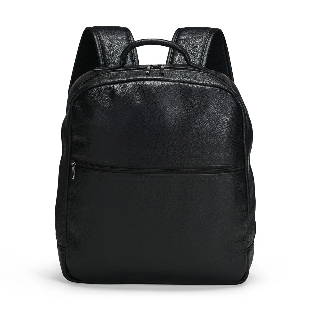 Mochila Couro 14L, cor PRETO