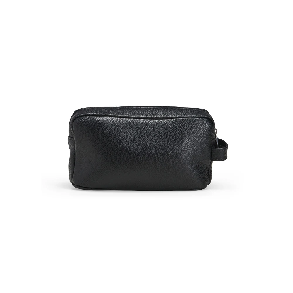 Nécessaire Couro, cor PRETO