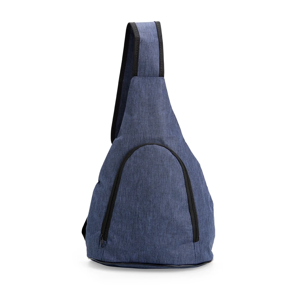 Bolsa Transversal Poliéster 12L, cor AZUL