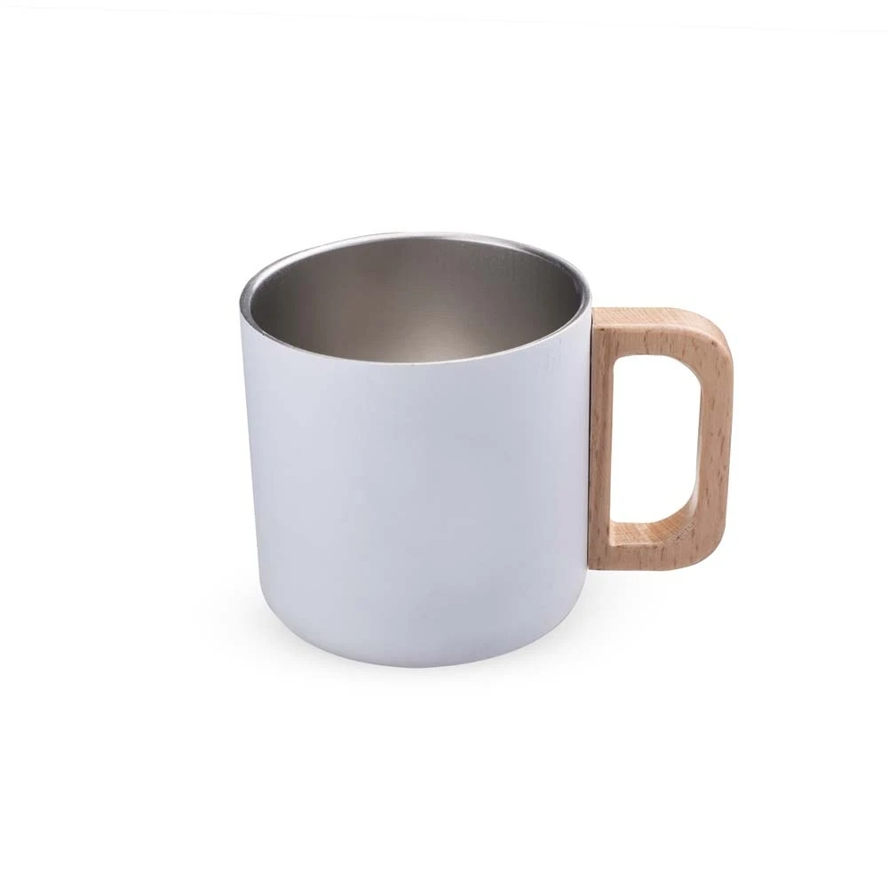 Caneca Térmica 400ml, cor BRANCO