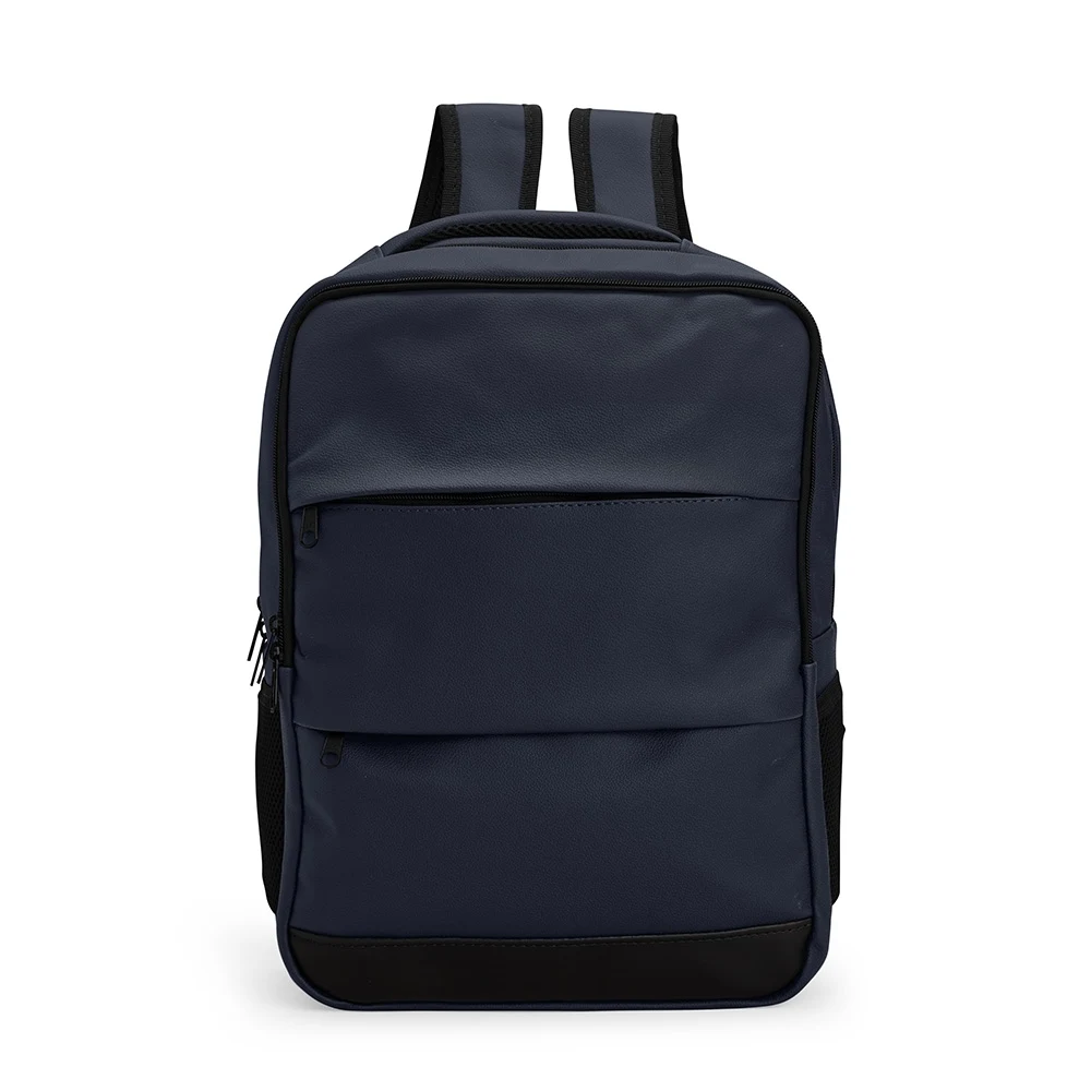 Mochila Couro Sintético 20L, cor AZUL