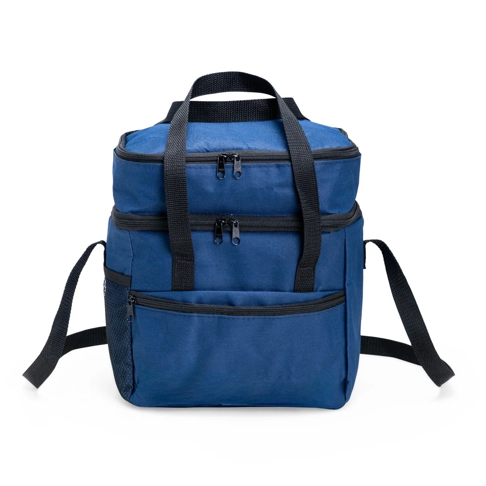 Bolsa Térmica Dupla 14L, cor AZUL
