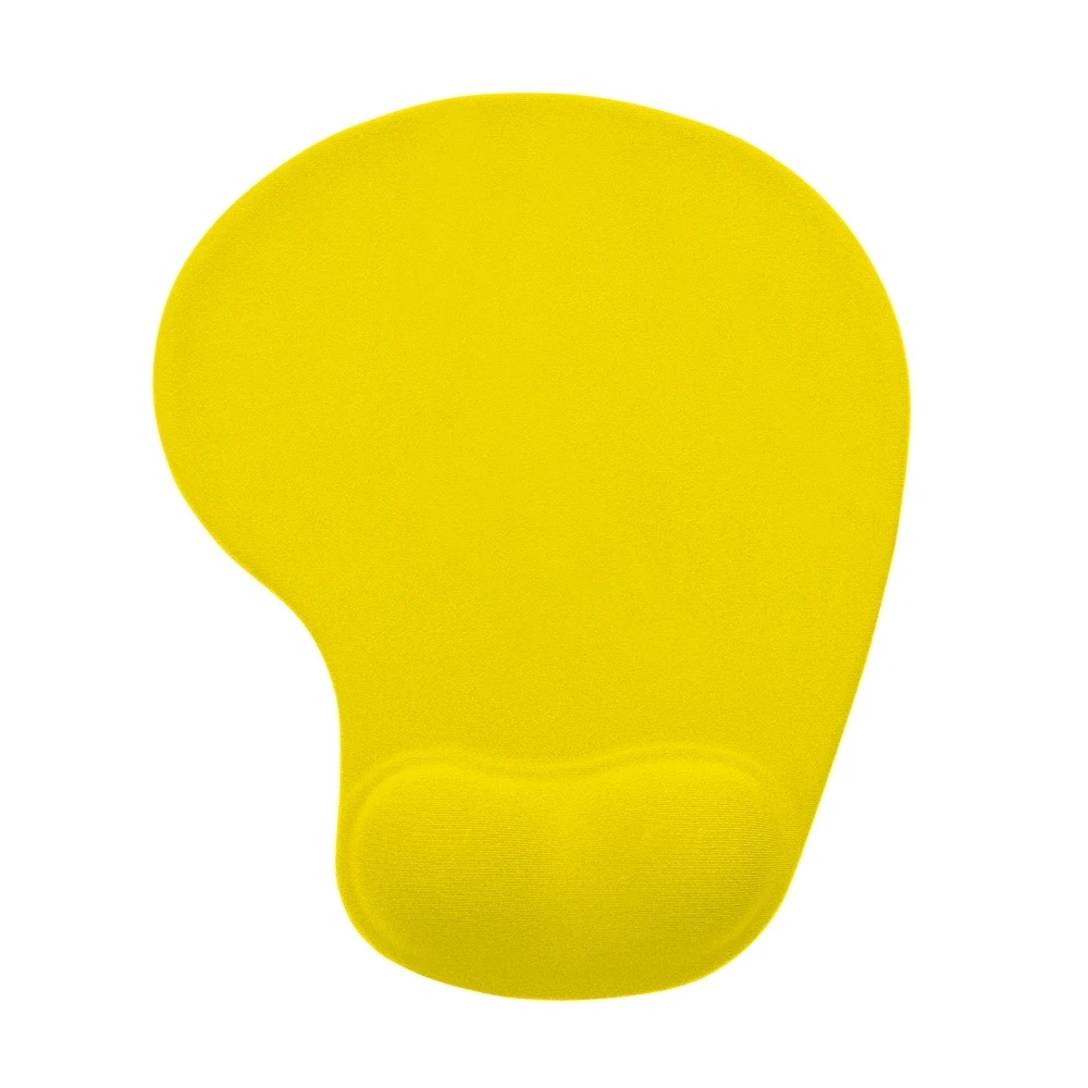 Mouse Pad ergonômico, cor AMARELO