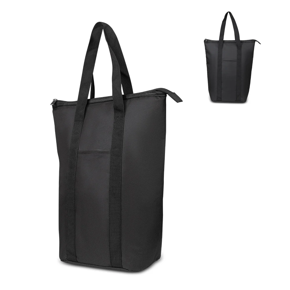Porta-Vinho Térmico Duplo, cor PRETO