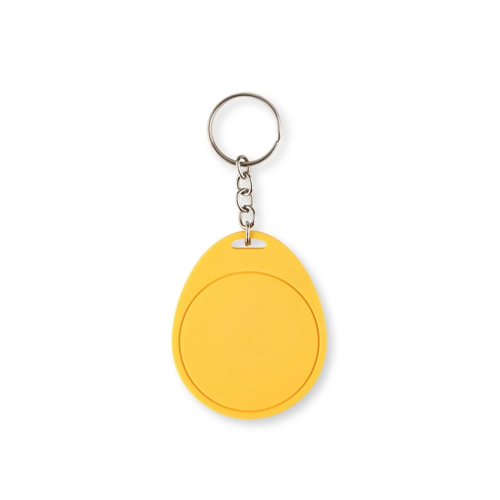 Chaveiro PVC Emborrachado, cor AMARELO