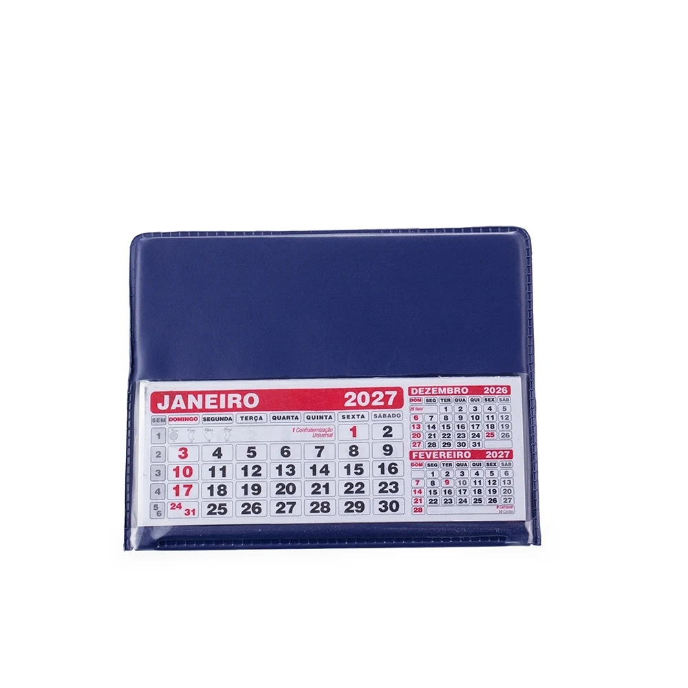 Base para Calendário, cor AZUL