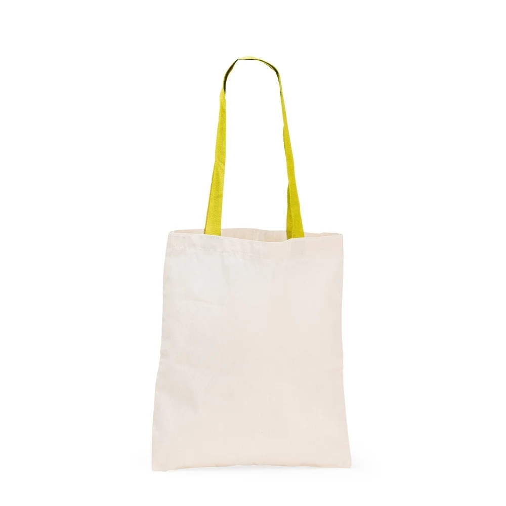 Sacola Algodão, cor AMARELO