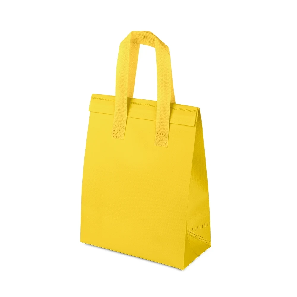 Sacola TNT Térmica 10L, cor AMARELO