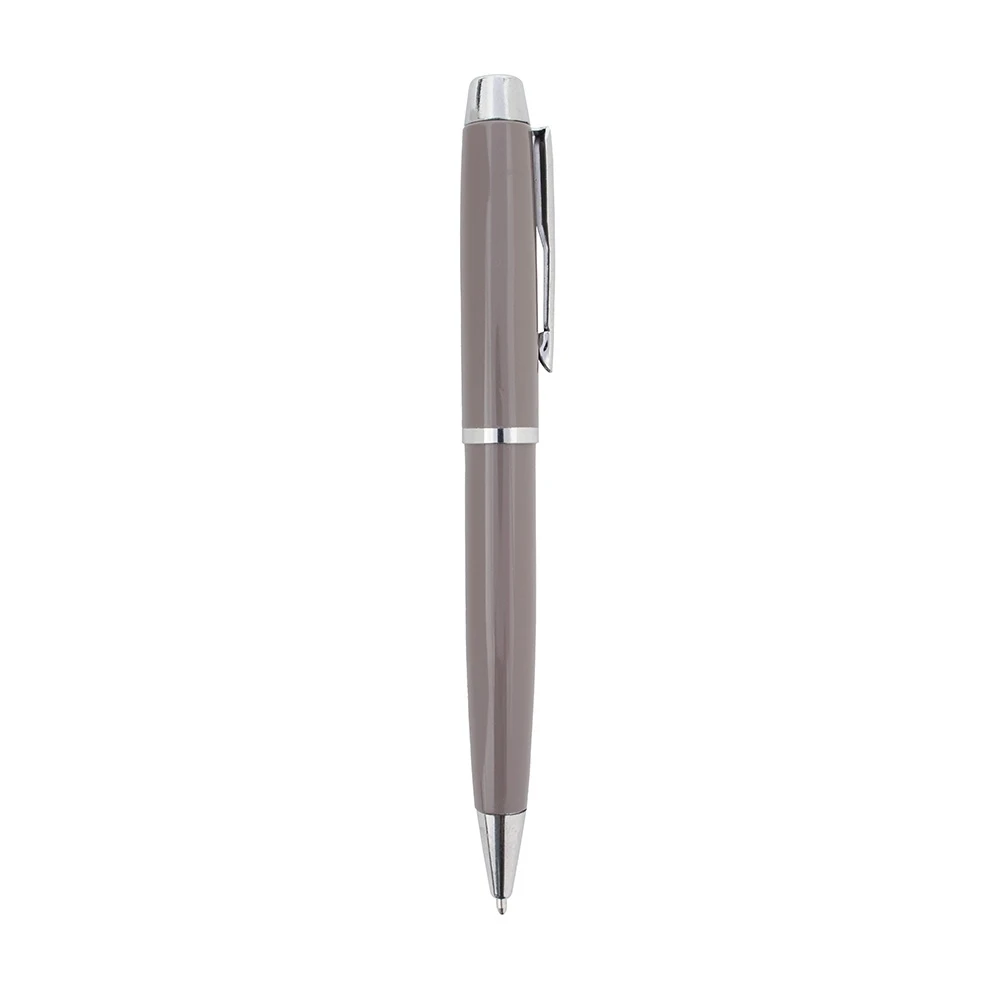 Caneta Metal, cor CINZA