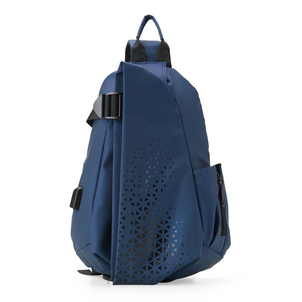 Mochila de Ombro USB 10L, cor AZUL
