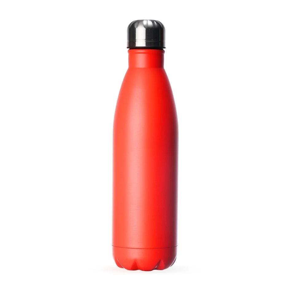 Garrafa Inox 750ml, cor LARANJA