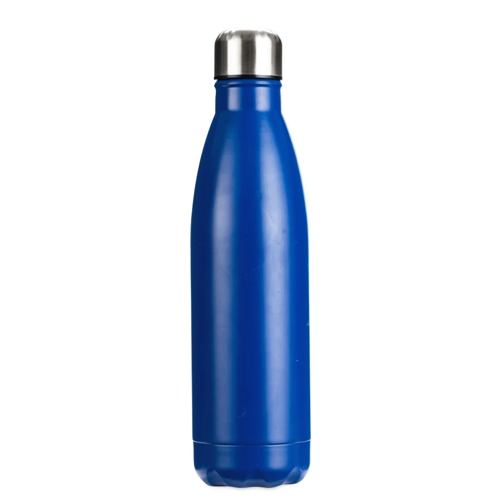 Garrafa Inox 750ml, cor AZUL