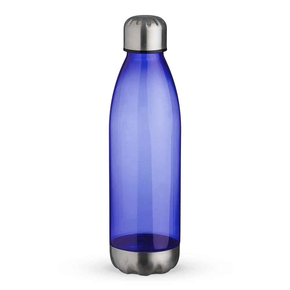 Garrafa Plástica 700ml, cor AZUL