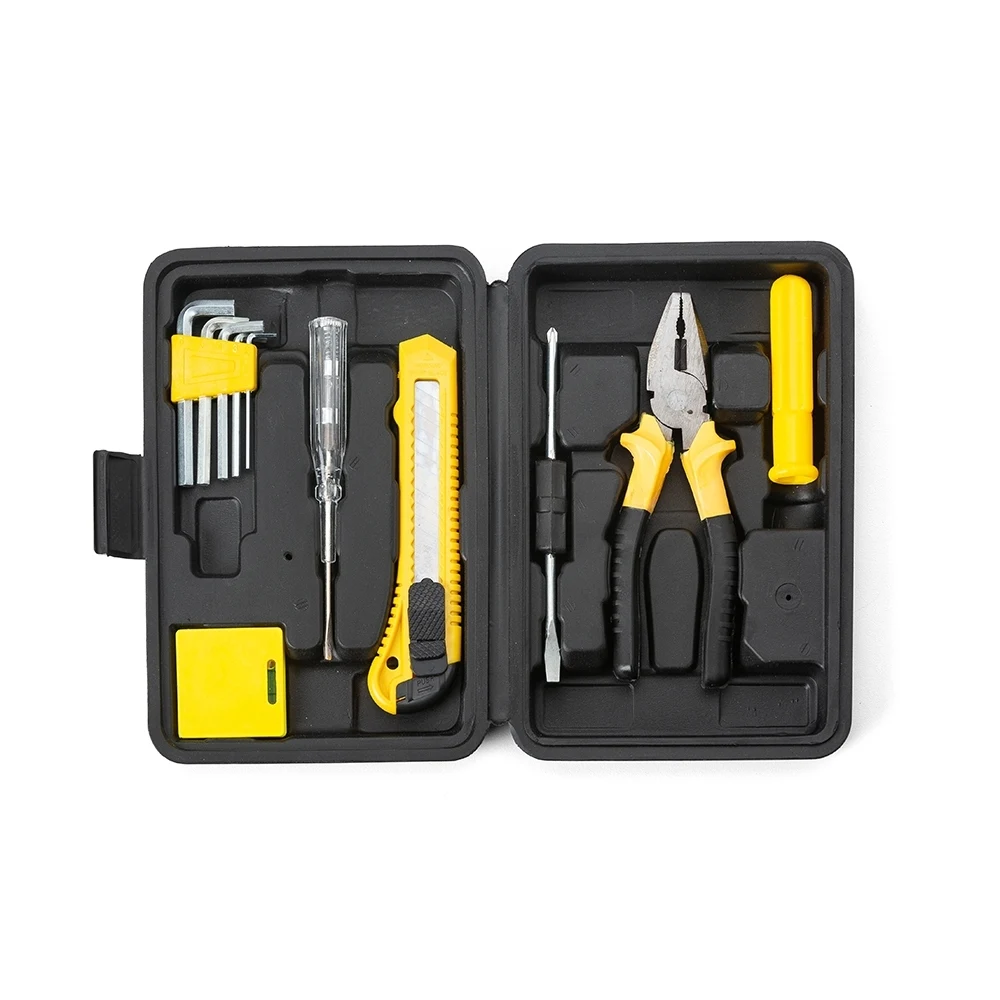 Kit Ferramentas 11 Peças, cor PRETO