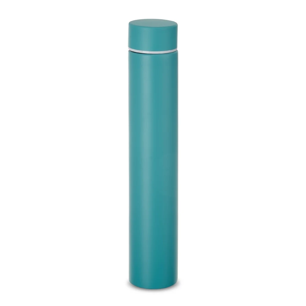 Garrafa Térmica Inox 275ml, cor AZUL