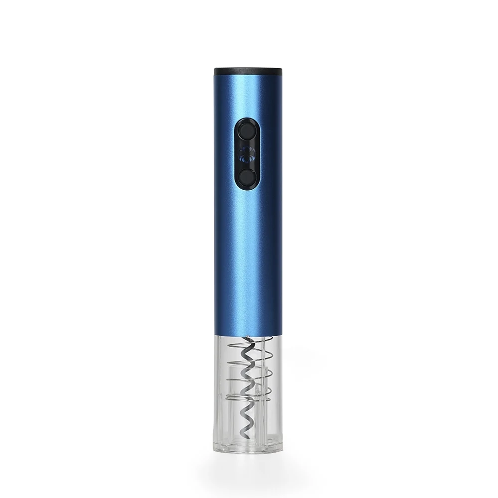 Saca-rolhas Elétrico com LED, cor AZUL