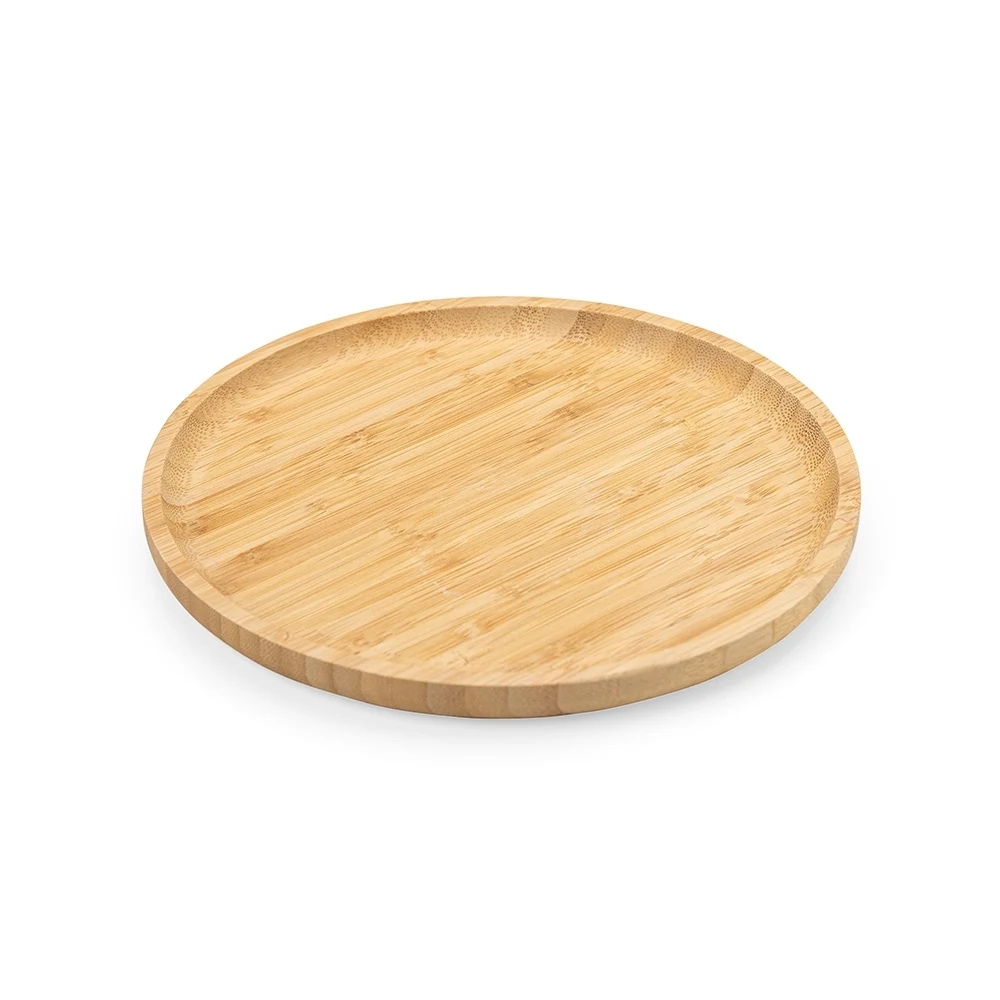 Petisqueira de Bambu 25 x 25, cor BAMBU