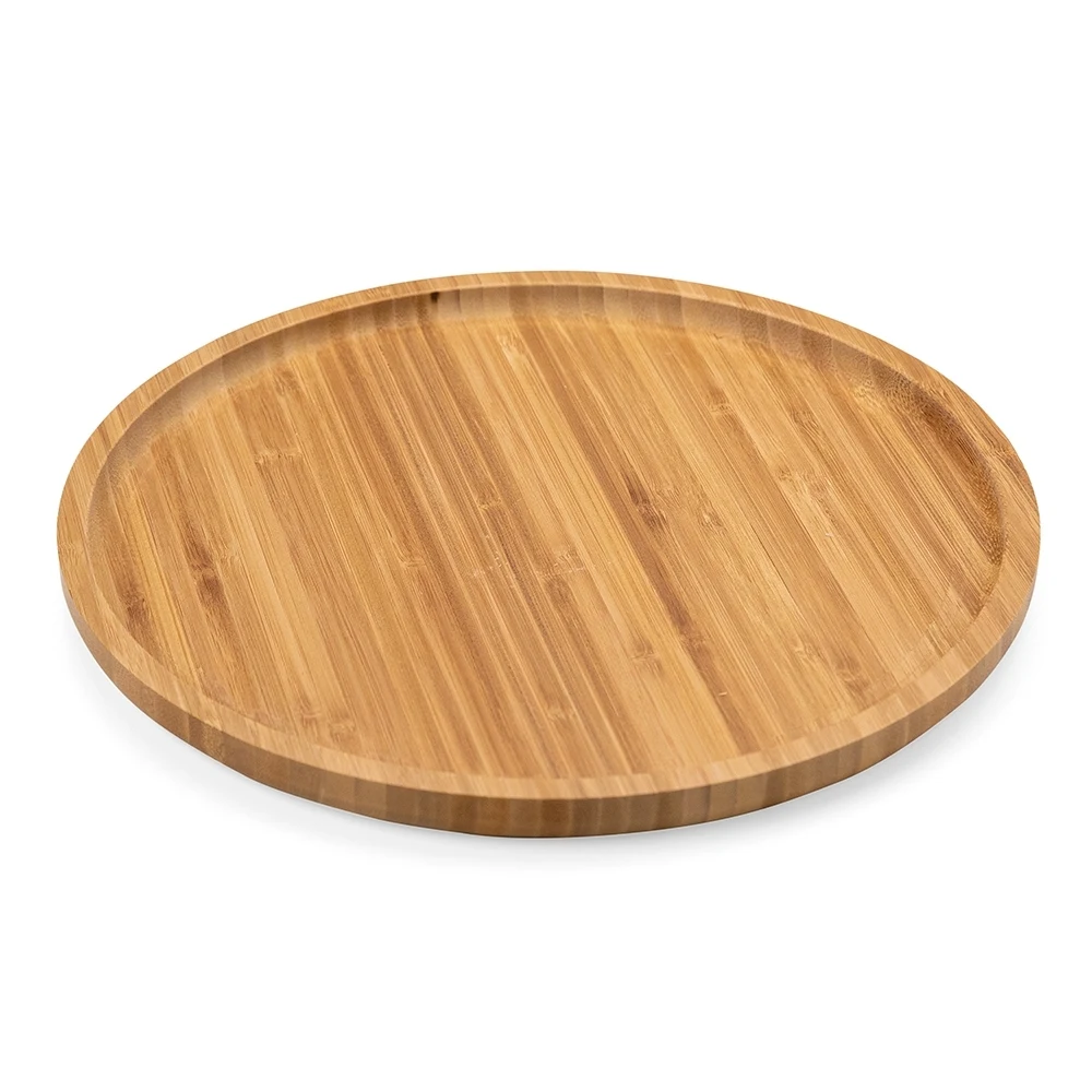 Petisqueira de Bambu 30 x 30, cor BAMBU