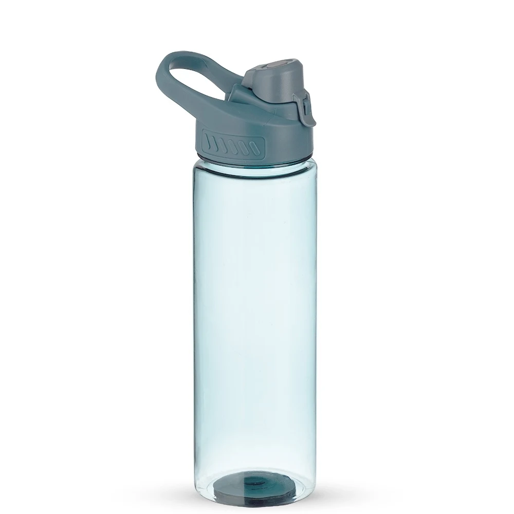 Squeeze Plástico 700ml, cor AZUL CIANO