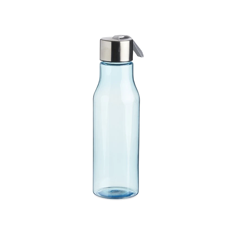 Garrafa Plástica 600ml, cor AZUL CLARO