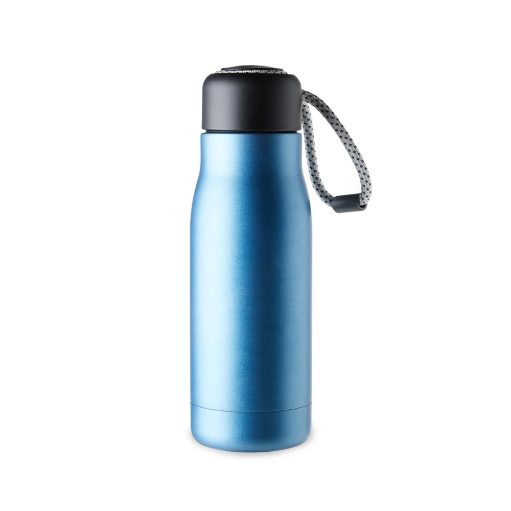 Garrafa Térmica 420ml, cor AZUL