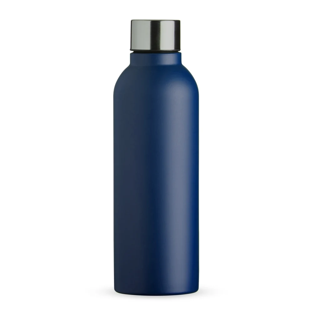 Garrafa Inox 800ml, cor AZUL ESCURO