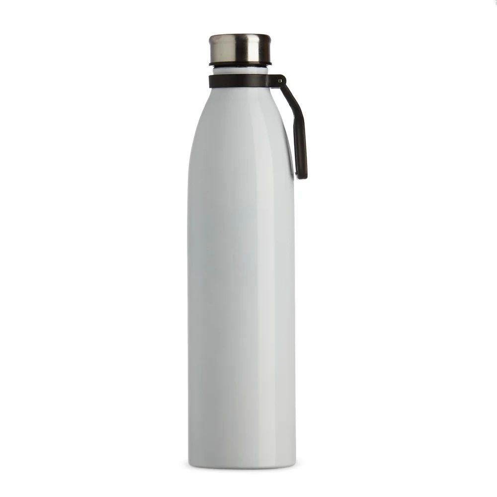 Garrafa Inox 1,1 Litros, cor BRANCO