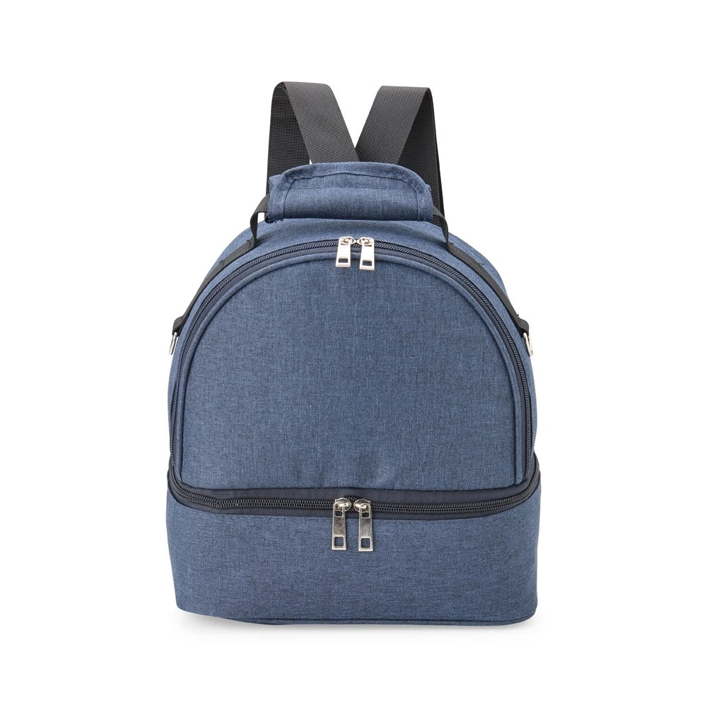 Bolsa Térmica Dupla 9L, cor AZUL ESCURO