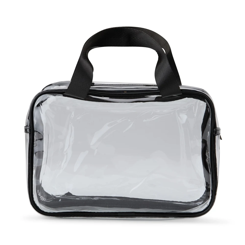 Nécessaire PVC Impermeável, cor TRANSPARENTE