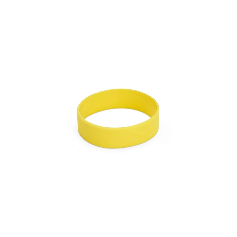 Pulseira de Silicone, cor AMARELO