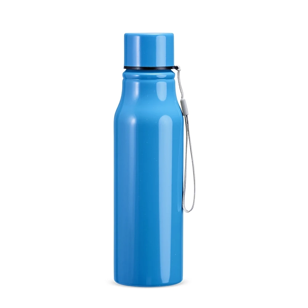 Garrafa Inox 750ml, cor AZUL