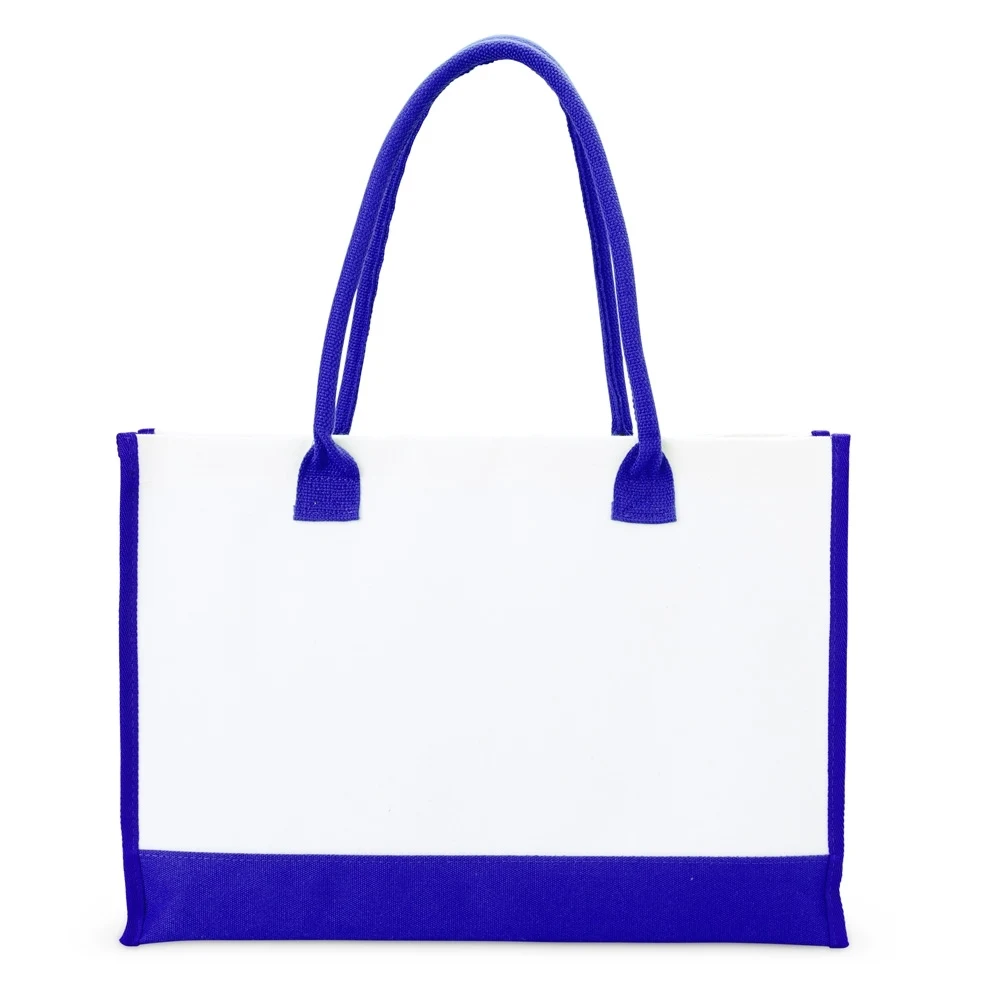 Sacola de Lona, cor AZUL