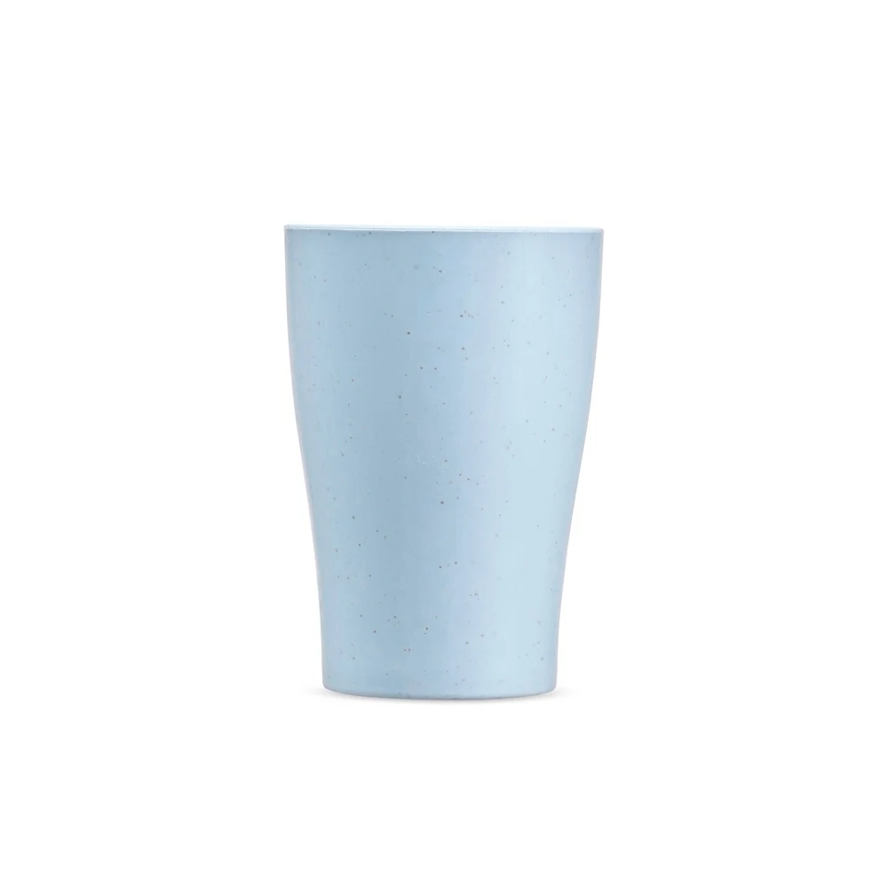 Copo Palha de Trigo 310ml, cor AZUL