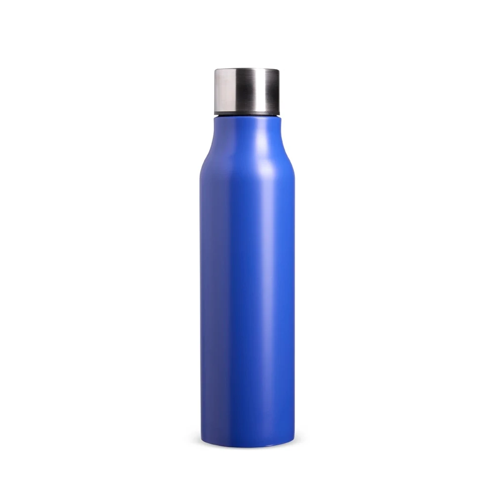 Garrafa Inox 1 Litro, cor AZUL