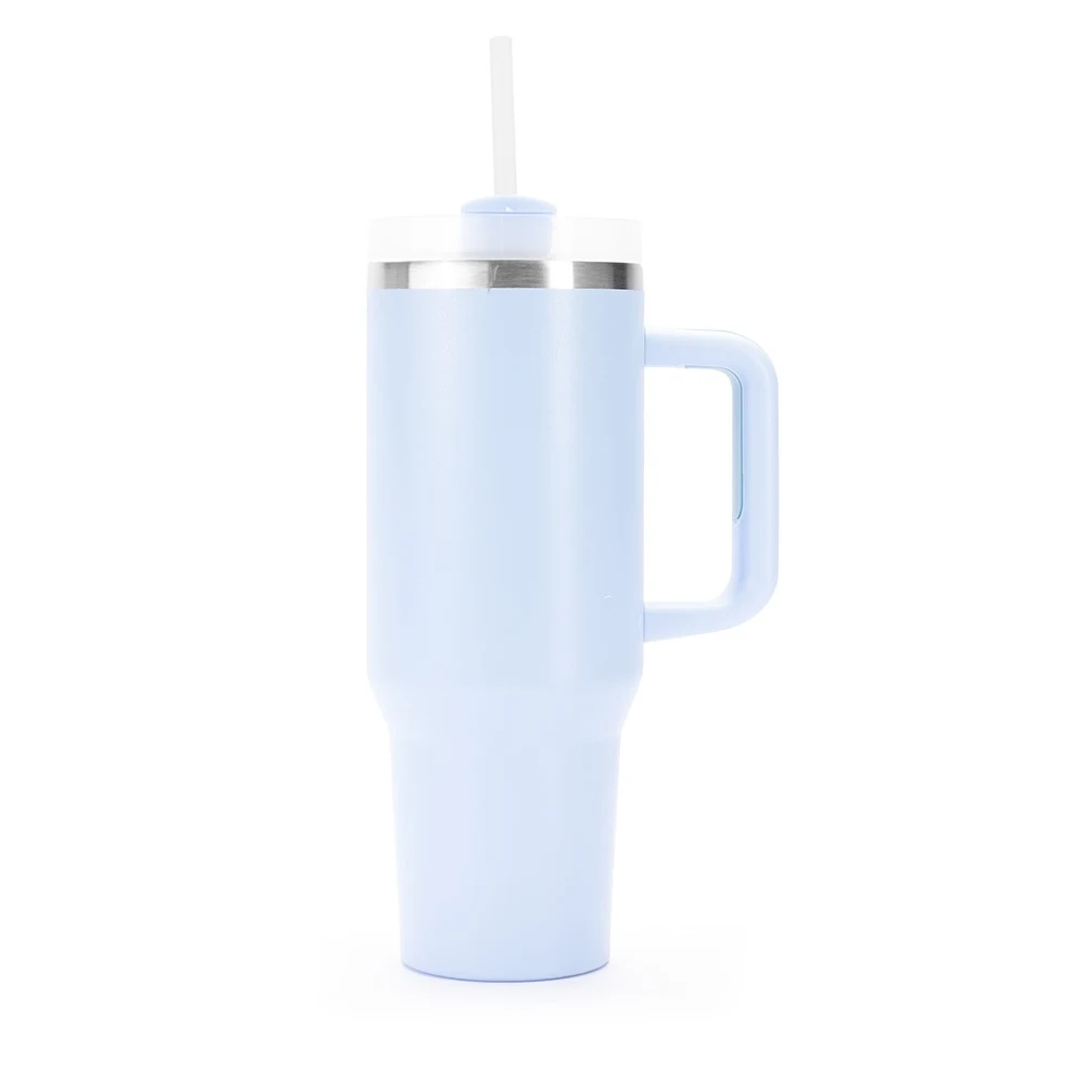 Caneca Térmica 1,2L, cor AZUL CLARO