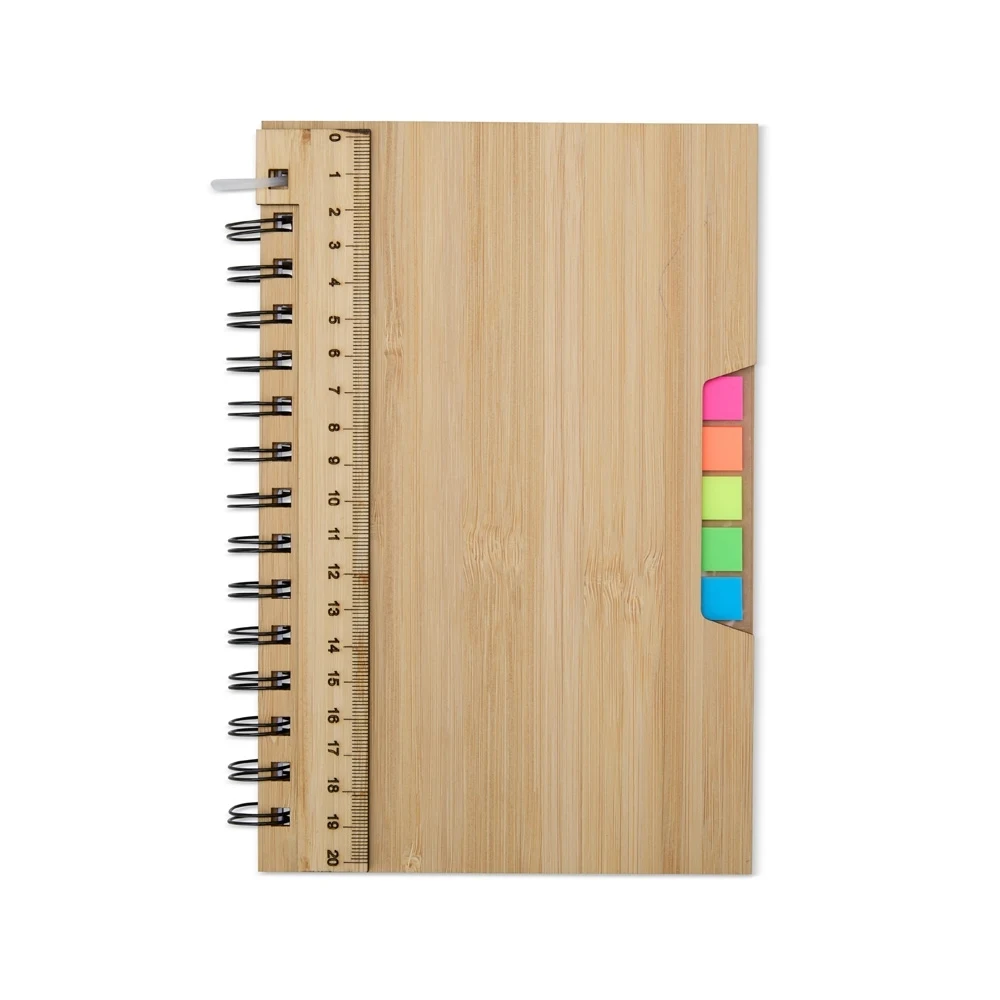 Caderno A5 Bambu, cor BAMBU