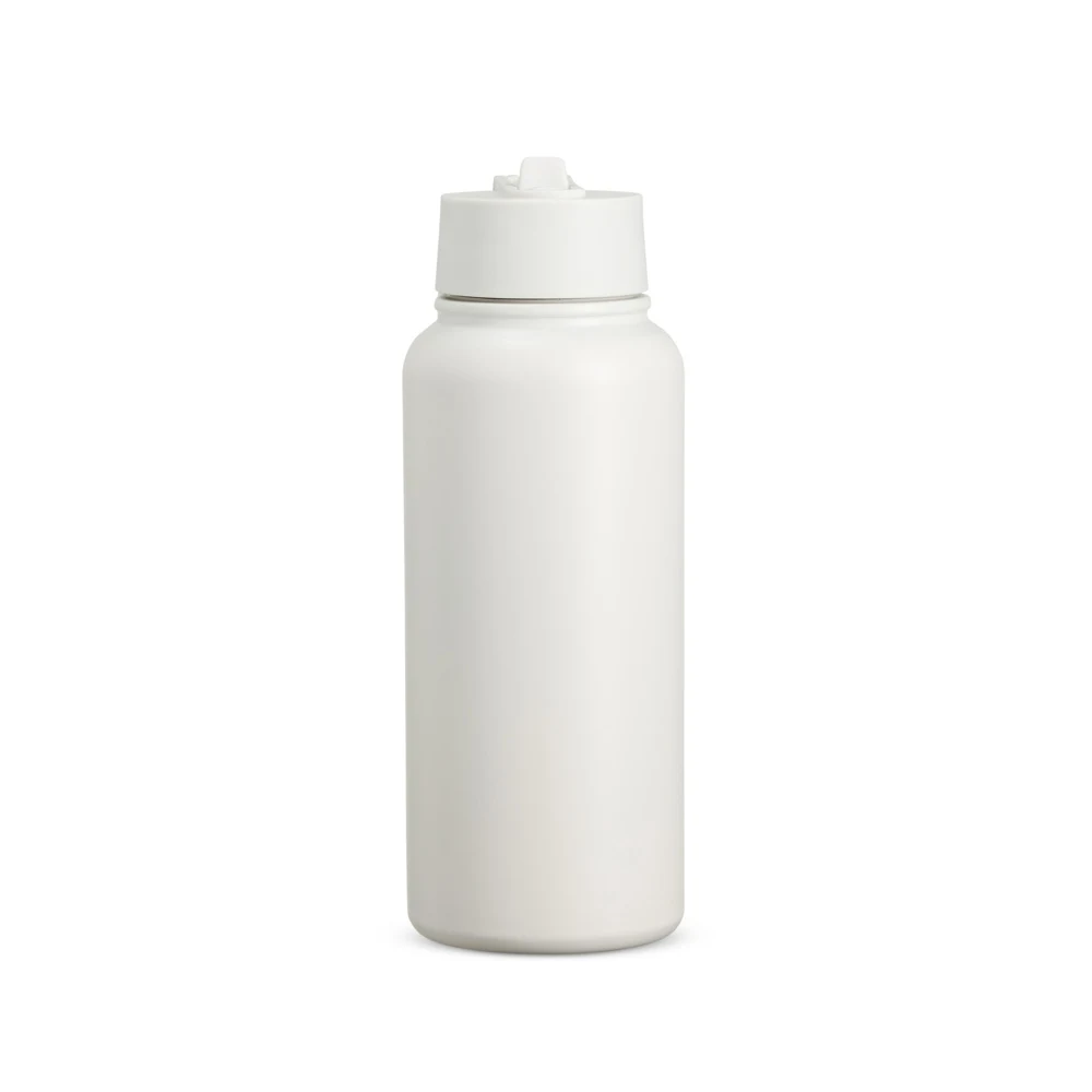 Garrafa Térmica 900ml, cor BRANCO