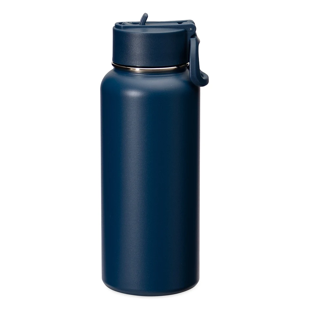 Garrafa Térmica 900ml, cor AZUL ESCURO