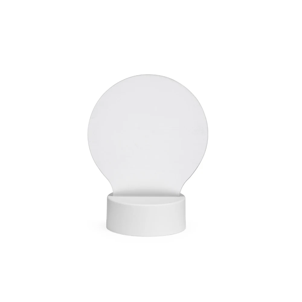 Luminária Led de Mesa, cor BRANCO