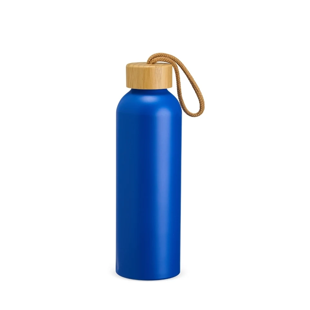 Garrafa de Alumínio 800ml, cor AZUL