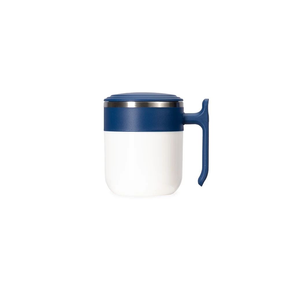 Caneca Inox 350ml, cor AZUL