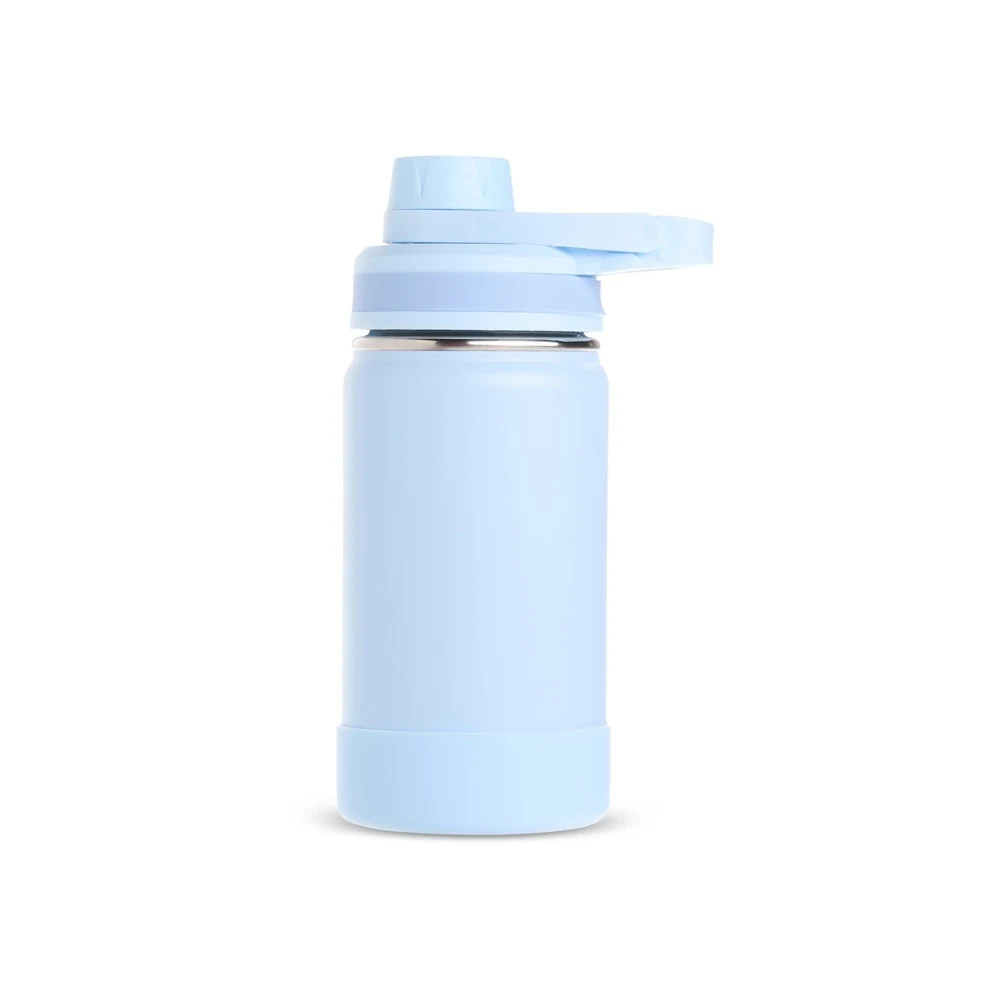 Garrafa Térmica 350ml, cor AZUL CLARO