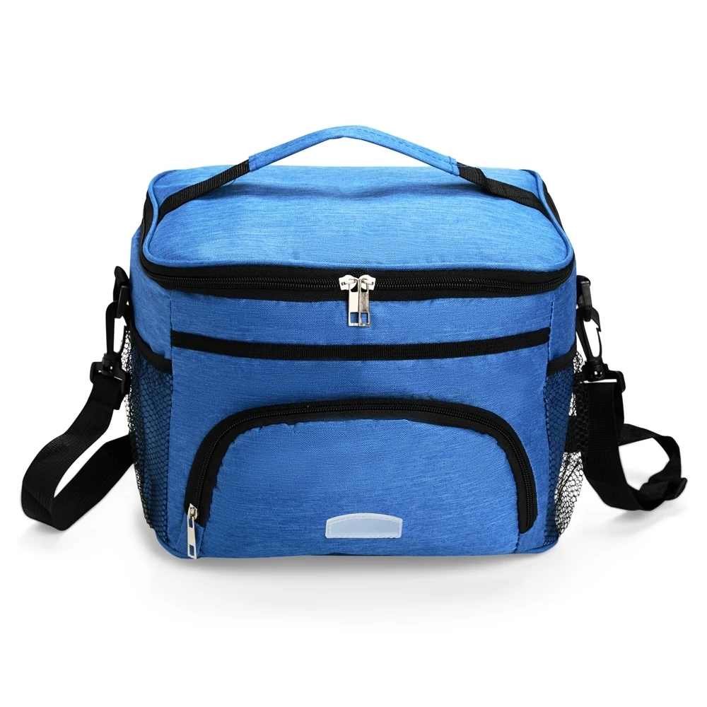 Bolsa Térmica Poliéster 10L, cor AZUL