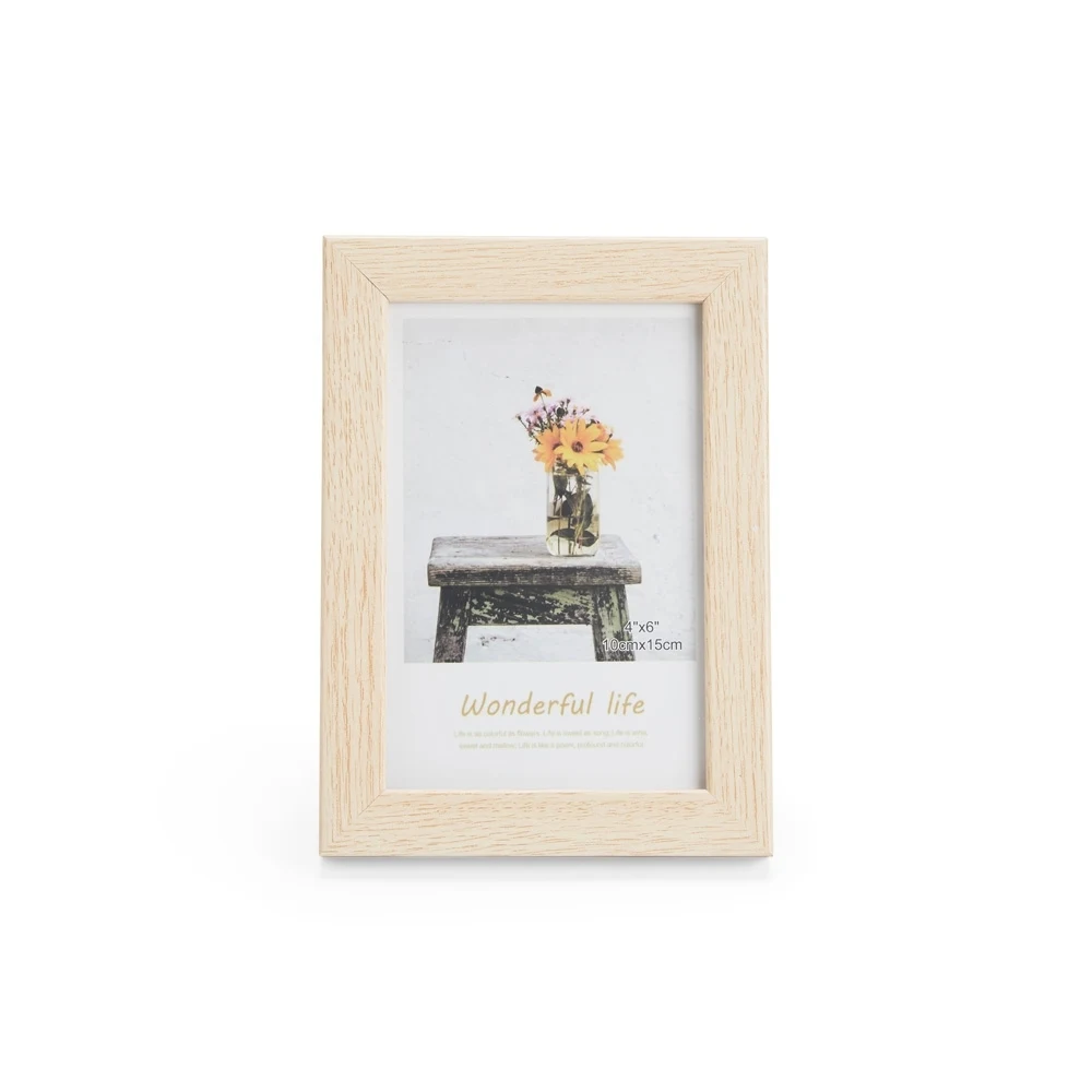 Porta-Retrato PVC, cor BEGE