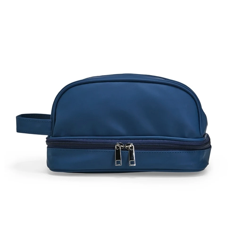 Nécessaire Couro Sintético, cor AZUL
