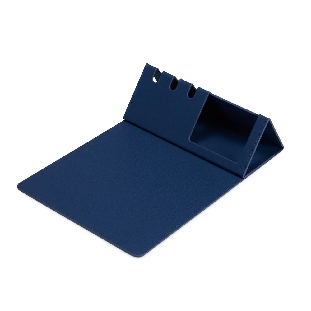 Mouse Pad com Suporte de Celular, cor AZUL